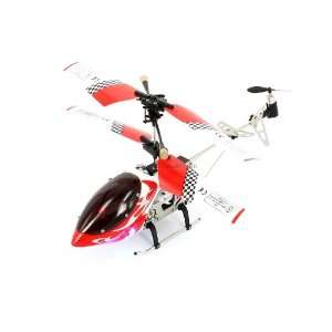  6020 1 MAX Z Swift 3CH RC Helicopter RTF w/ Gyro (Red) Toys & Games