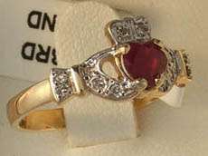   the Claddagh ring remains as a sign of love, loyalty and friendship