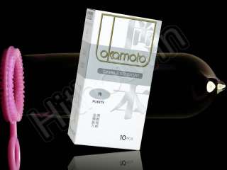 3x Real OKAMOTO Purity Condoms Thailand Skin JK038  