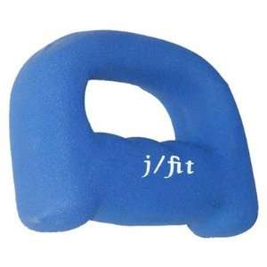  J/Fit Neoprene Grip Weight 3 lb   Blue