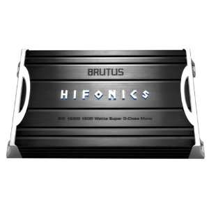  Hifonics Brutus BXI1610D 1600 Watt D Class Mono Amplifier 