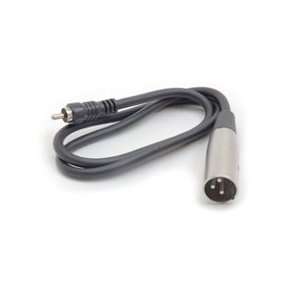  Hosa 3 3 Pin XLR Male to RCA Male Audio Interconnect Cable 