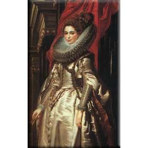  Portrait of Marchesa Brigida Spinola Doria 19x30 Streched 