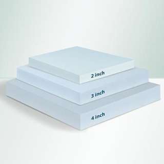   Revolution Body Therapy Memory Foam Mattress Toppers 4 in. 3 in. 2 in