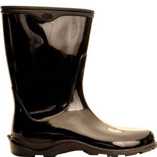 Sloggers Rain and Garden boot by Plastex   Colors Black, Light Blue 