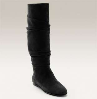 Burberry Ruched Flat Boot  