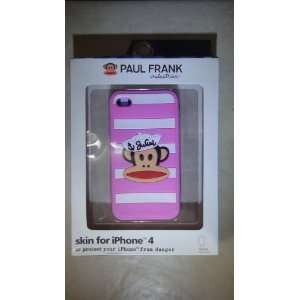  Brand New Pink Paul Frank Silione Case For iPhone 4 