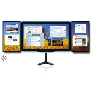 PC Illuminate 32 2x21 6.2 Million Pixel Super HD Triple Multi Monitor 