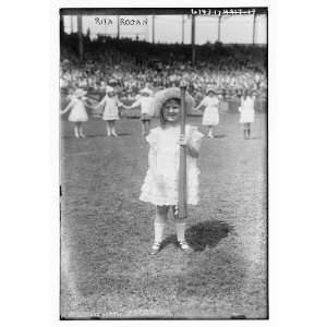  Rita Rogan (holding baseball bat),1921