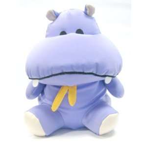   Beads BABY (SMALL) FAT PURPLE HIPPO Cushion/ Pillow 