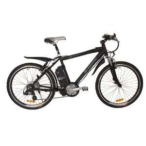Moto 1.0 Ridge 26 Volt Electric Trekking Bicycle (Black, 26 19 Inch 