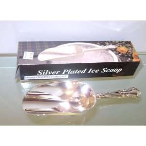  Silver Plated Ice Scoop Spoon 8.5