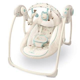   Starts Comfort and Harmony Portable Swing, Biscotti Baby by KIDS II