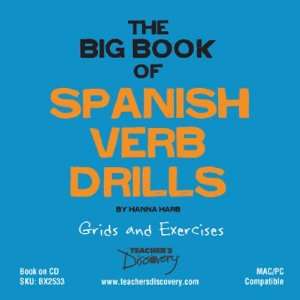  THE Big Book of Spanish Verb Drills on CD Teachers 