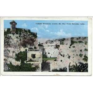   CabaÃ±a fortress across the bay from Havana, Cuba