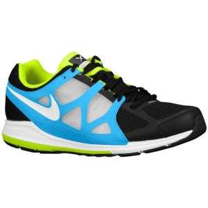 Nike Zoom Elite +   Mens   Running   Shoes   Black/White/Blue Glow 