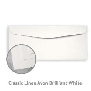  CLASSIC Linen Avon Brilliant White Envelope   2500/Carton 