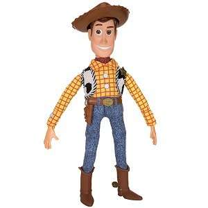 Toy Story Deluxe Pull String Talking 16 Woody Doll Hat  