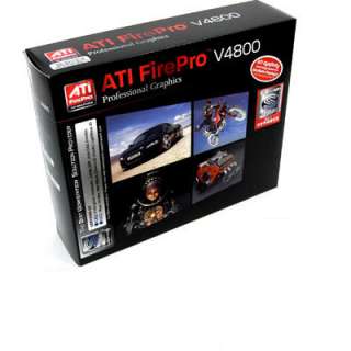 ATI FirePro V4800 1GB DVI/2DisplayPort PCI Express Video Card, Retail 