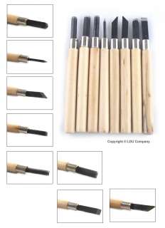 Wood Carving Clay Model Maquette High Quality Chisels  