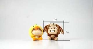 YoYoCiCi Monkey Plush Toy Gift Stuffed Animal Doll Costume Dog & Chick 