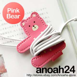 MONOPOLY MELLOW FRIENDS Ver.2(Pink Bear) iPod/iPhone Cute Earphone 