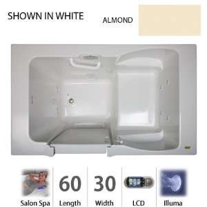 Jacuzzi F7N6030 CLR 5IH A Almond Finestra 60 x 30 Finestra Walk In 