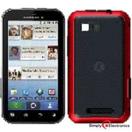 Motorola Defy Red Android 2.1 Unlocked Cell Phone + 1 yr US Warranty 