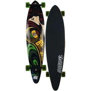  Sector 9 Mama Say Longboard Skateboard   Green Sports 