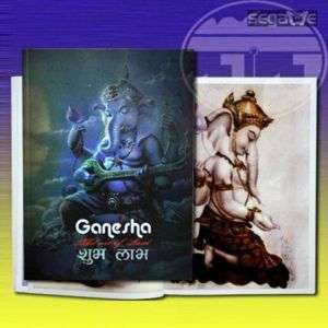 RARE TATTOO SKETCH FLASH DESIGN ART BOOK Ganesha INDIA  