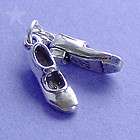 TAP DANCING SHOES PAIR Sterling Silver Charm Pendant
