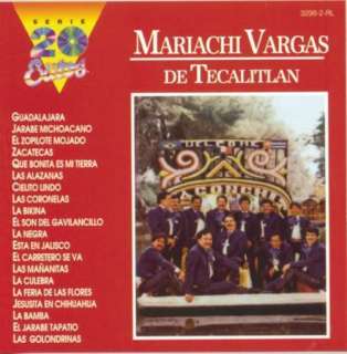 MARIACHI VARGAS DE TECALITLAN   SERIE 20 EXITOS [CD NEW] 078635329827 