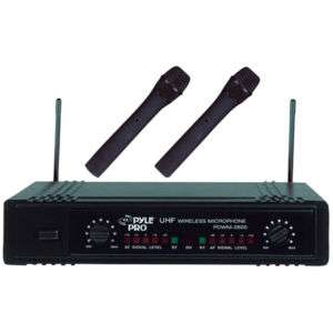 Pyle Pdw m2600 Dual Uhf Wireless Microphone System (pdwm2600 
