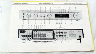 LUXMAN R 5045 Owners Manual original vintage stereo  