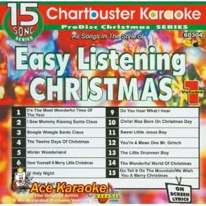 Chartbuster Karaoke CDG CB60304   Easy Listening Christmas 