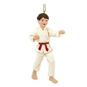  Karate Kid Boy Ornament Home & Garden