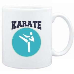    Mug White  Karate PIN   SIGN / USA  Sports