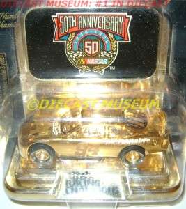 BILL ELLIOTT #94 MCDONALDS 24K GOLD NASCAR DIECAST RARE  