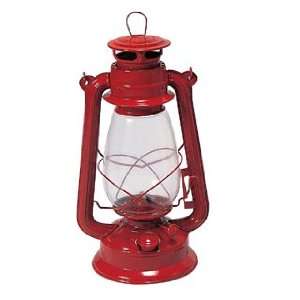  Stansport Strong Metal Kerosene Hurricane Lantern, Red 