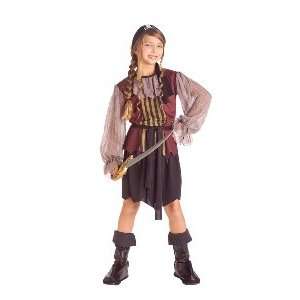  Queen of the Sea Pirate Child Costume Size 4 6 Small Toys 