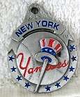 NEW YORK YANKEES Logo Pewter Keychain