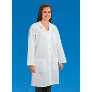  Womens White Cotton Lab Coat   Medium