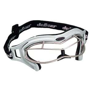  Debeer Womens Steel Lucent SI Eye Masks Goggles SILVER 