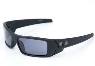 Authentic OAKLEY GASCAN MATTE BLACK GREY Sunglasses 03 473  