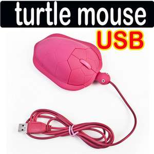 USB Optical Cute Turtle Mouse Mice Lap/PC Comfort Hand  