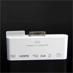 New 6 in 1 HDMI+AV Cable+USB Cable Camera Connection Kit for Apple 