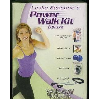   Away Weights, Talking Pedometer and Walk Away Belt by Leslie Sansone