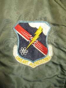 VINTAGE USAF AIR FORCE VIETNAM L 2B PILOT FLIGHT JACKET Med CAVEANT 