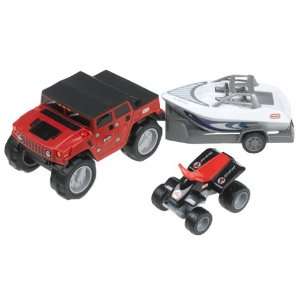  Little Tikes HUMMER Haulers H1 Hauler with Speed Boat 