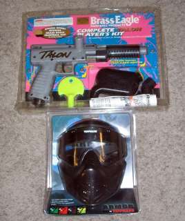 BRASS EAGLE Complete Paintball TALON Player`s Kit & TIPPMANN Mask NEW 